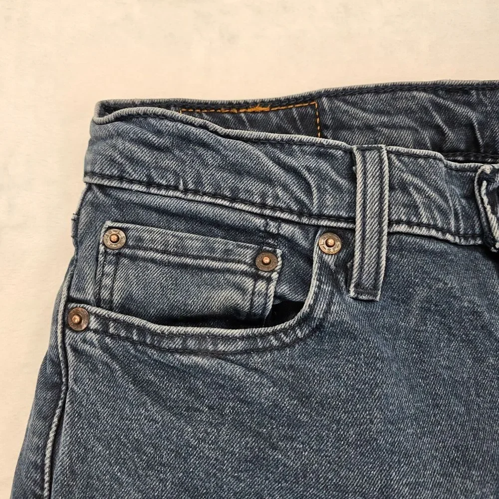 Levis 511 Jeans Men's 29 x 30 Blue Denim Straight Leg Slim Fit Dark Wash Stretch
